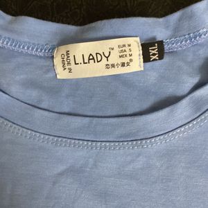 Woman T Shirt Blue