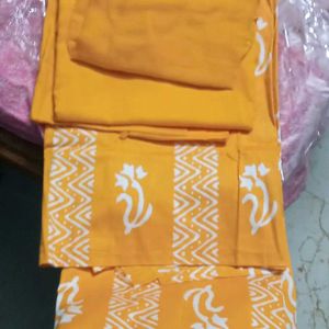 Unstich Haldi Cotton suit