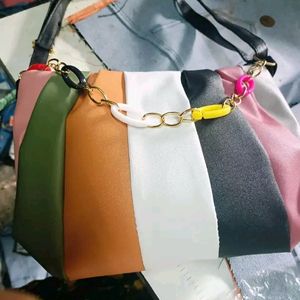 Women New Multi Colour Handbag
