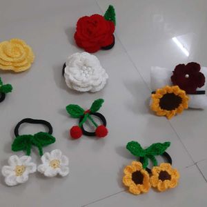 Crochet Hair Grips