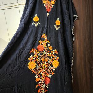 Craftbazar Boho Embroidered Kaftan