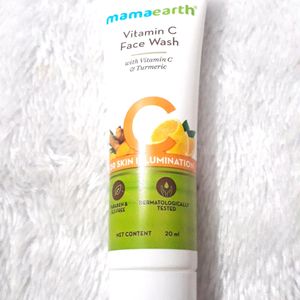 Mamaearth Vitamin C Face Wash Mini Pack