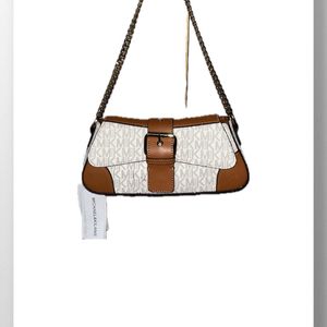 Unique Mk Sling Bag With Heavy Chain