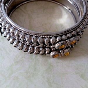 Silver Bangles