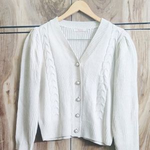 Stell Grey Cardigan Size-36-38