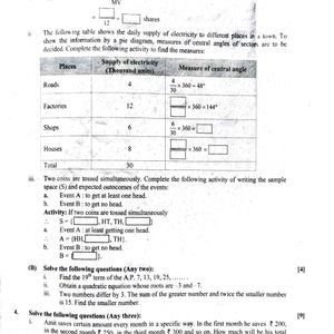 Class 10th Mathematics Part-1 Target