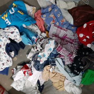 Used Kids Mix Upto 1.5 Yrs Old Cloths