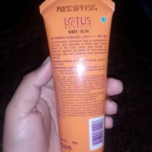 New Sunscreen