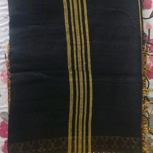 Black And Yellow Saree