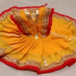 Laddu Gopal New YellowDress So Beautiful Dress