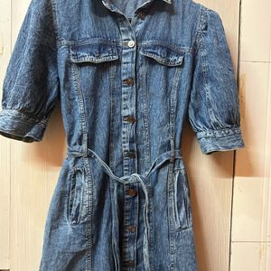 Denim Shirt Dress