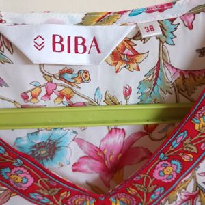 Biba Floral Kurti Top