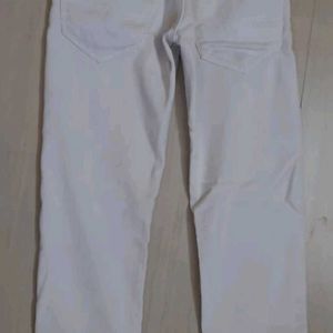 White Jeans For Girl's