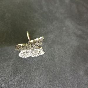 New Crystal Butterfly Ring