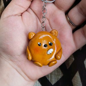 Cute Handmade We Bare Bears Keychains✨️🐻‍❄🐻🐼❤️