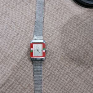 Silver Steel Watch