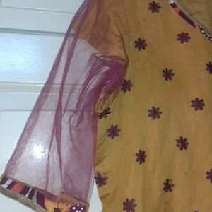 Thread Work Kurti Size Xxl