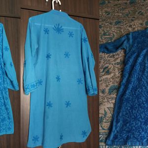 Combo Of 2 Beautiful Lucknowi Kurtis