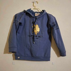 Dark Blue Comfortable Hoodie