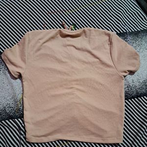 Women Nude Crop Top