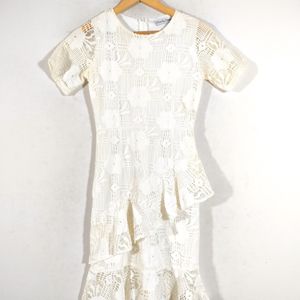 White Lace Dresses (Women's)