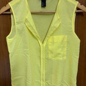 🆕H&M Lemon Yellow Women Top