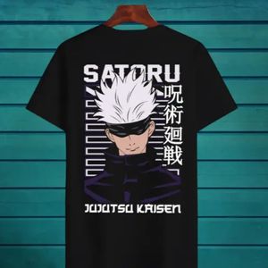 Trendy Mens Anime Back Printed Tshirt 180Gsm