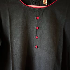 Anouk Black Kurtha