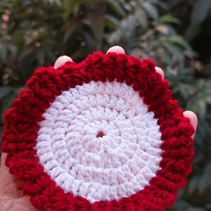 crochet tea coaster Set Of 2