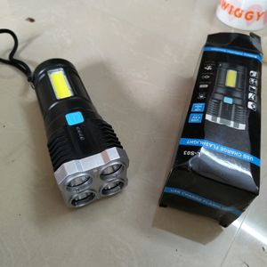 Multifunctional Strong 4 Led Torch Light