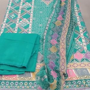 Unstitched Salwar Suit Fabric