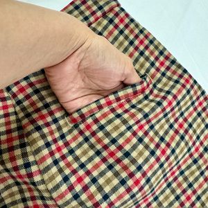 M&S Plaid Trouser