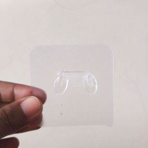 TRANSPARENT SELF ADHESIVE HOOKS