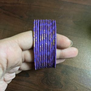 Purple Bangle Set