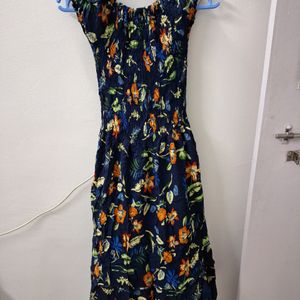 Floral One Piece Dress