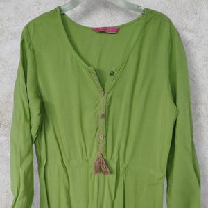 Women's Green Kurti