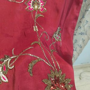 Antique Hand Work Embroidery Suit