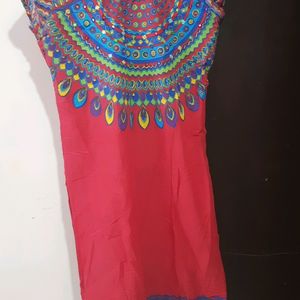 Red Biba kurti