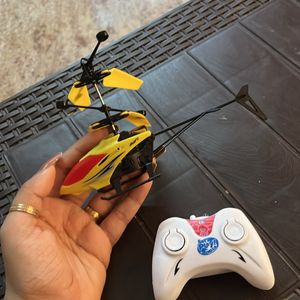 Helicopter Remote And Palm Sensor Toy