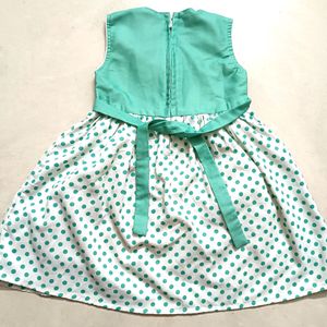 Rama Green Casual Frock