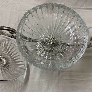 Vintage Edelita Patisserie Footed Glass Stand