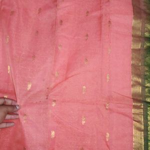 New Pure Kanchi Pattu Saree With blouse Piece