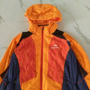 EIDER ORANGE WINDCHEATER JACKET WATERPROOF