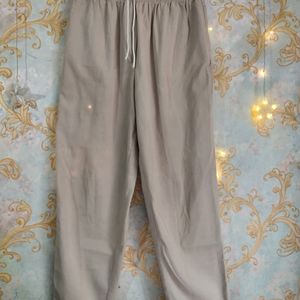 Beige Baggy Pants