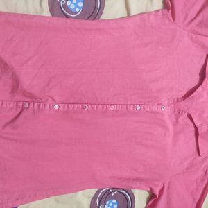 peach clr shirt