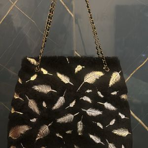 Feather Shoulder Bag