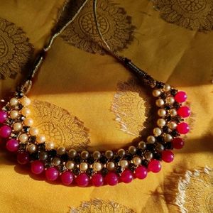 Pink Light-weight Fashion Jewellery Set