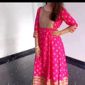 Beautiful Pink Kurti