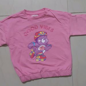 8 To 10  Years Girls Sweat shirt