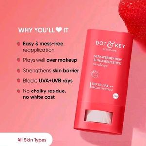 Dot & Key Strawberry Dew SPF 50 Sunscreen Stick